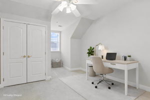 Upper Level Bedroom #3 (Shown as Office)