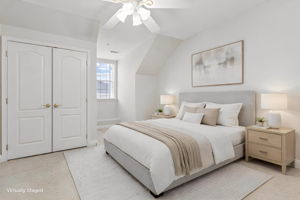 Upper Level Bedroom #3 (Shown as Guest Room)