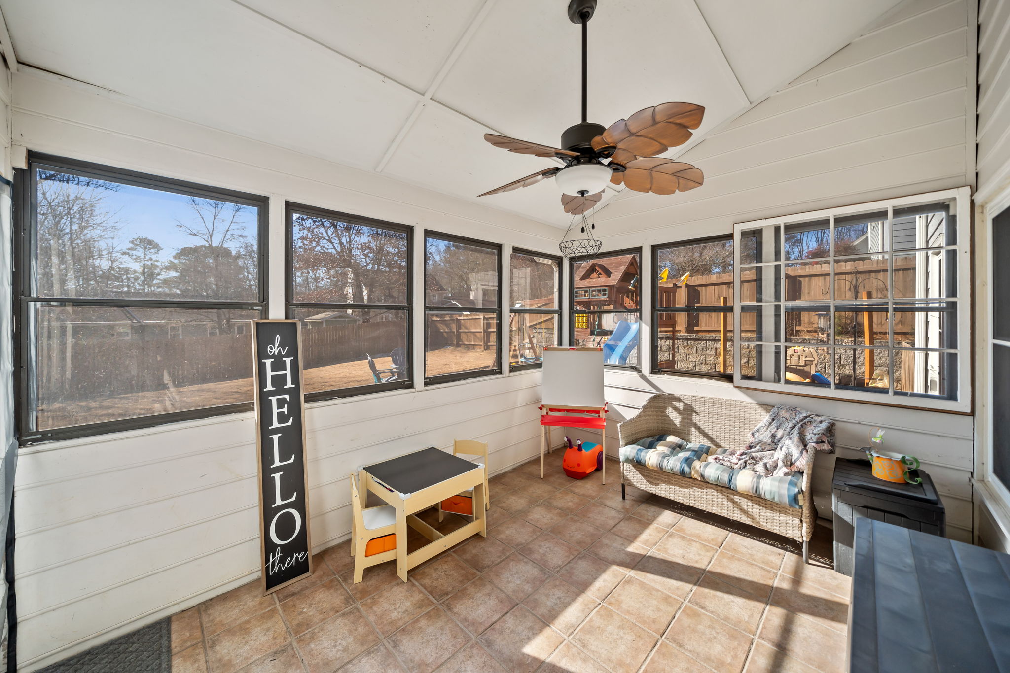 Sun Room off kitchen