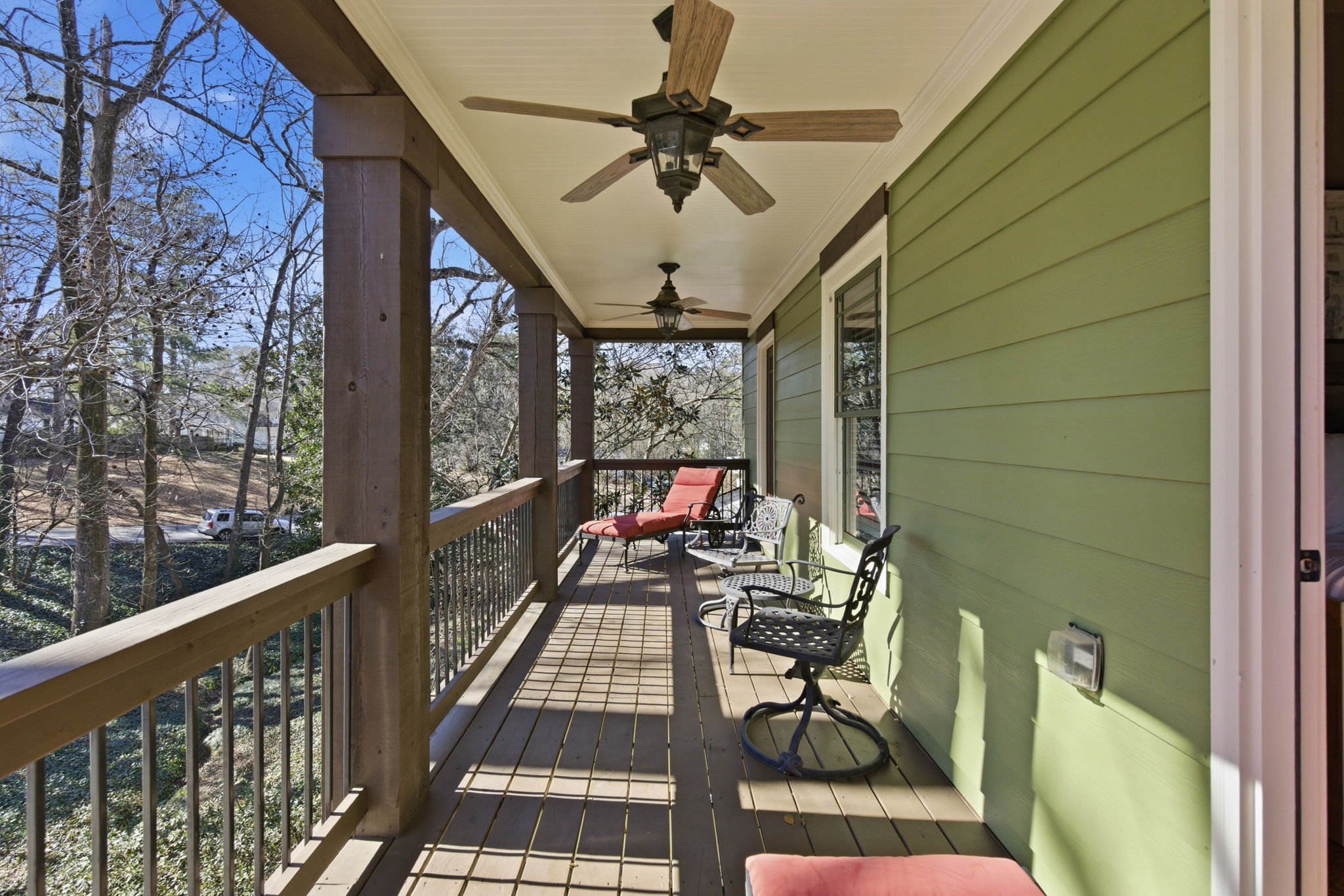2ND STORY COVERED PORCH