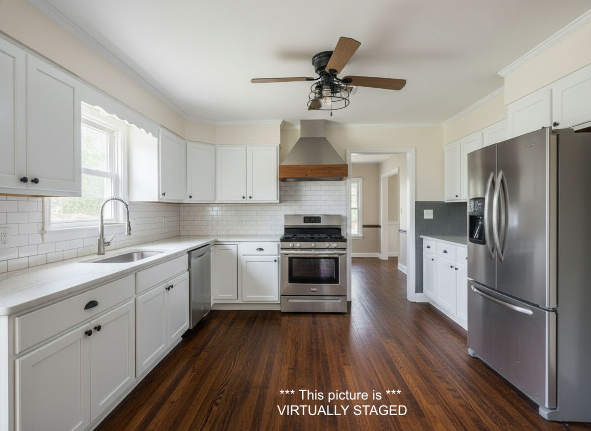 Kitchen - Update Idea #2  *VIRTUALLY STAGED*