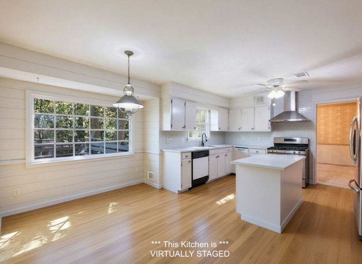 Kitchen - Update Idea #2  *VIRTUALLY STAGED*