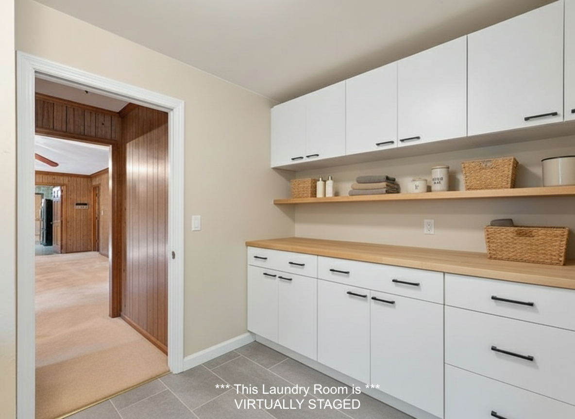 Laundry Room  *VIRTUALLY STAGED*