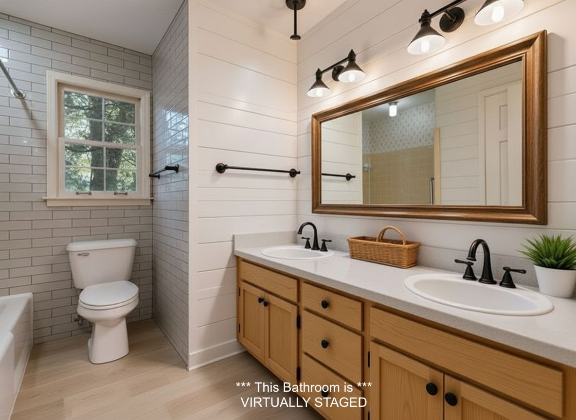 2nd Floor Full Bath - *VIRTUALLY STAGED*