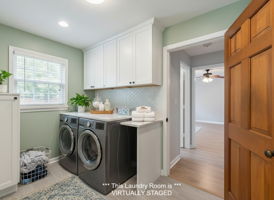 Laundry Room  - *VIRTUALLY STAGED*