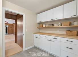 Laundry Room  *VIRTUALLY STAGED*