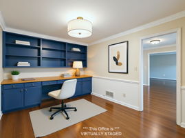 Office - Update Idea #1  *VIRTUALLY STAGED*Office - Update Idea #1  *VIRTUALLY STAGED*