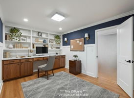 Office - Update Idea #2  *VIRTUALLY STAGED*