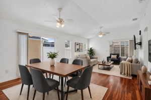 Living and Dining Rooms-Virtually Staged