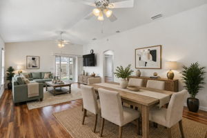Living and Dining Rooms-Virtually Staged