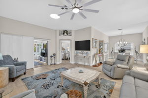 Living Room and Dining Room