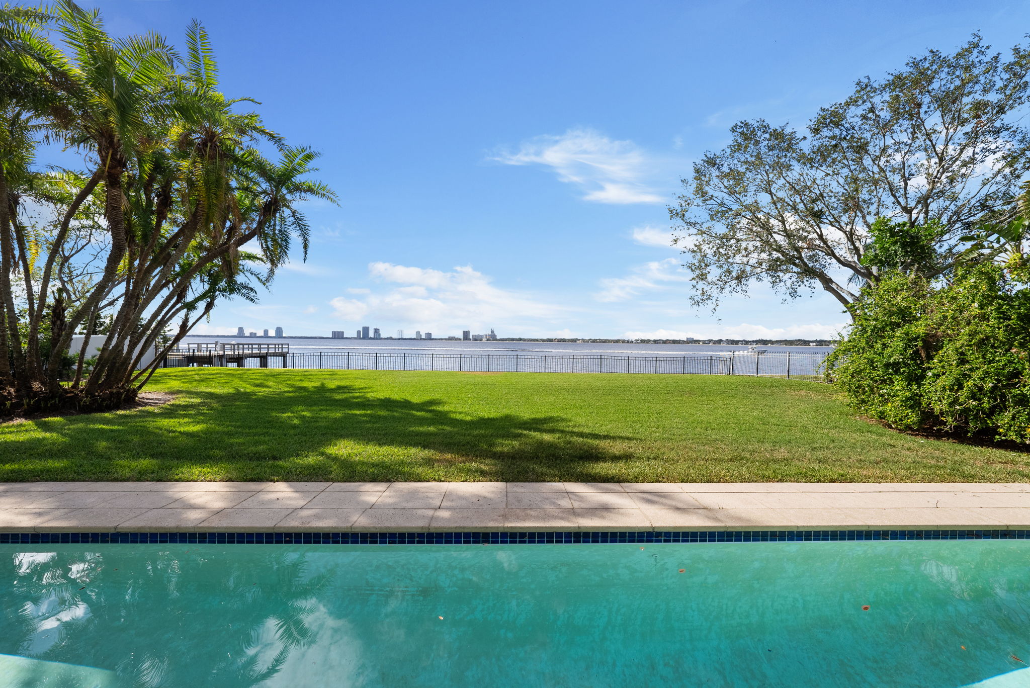 Ground Level/Pool Deck View