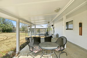 Covered Back Patio