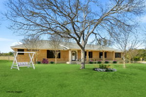 Front of Home Virtually Staged