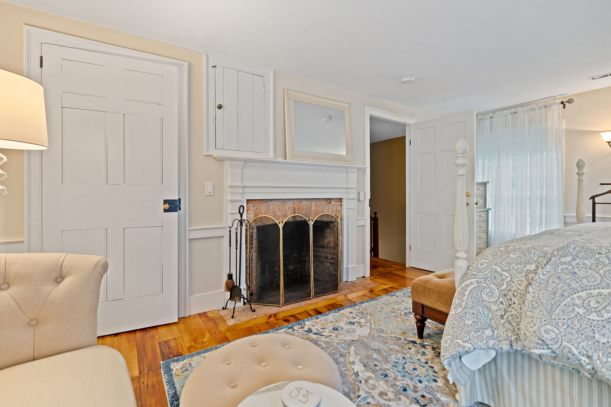 Fireplace in Primary Bedroom