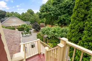 Stairs from Bedroom to Garden