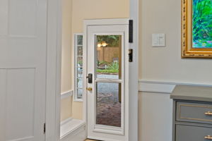 Entry from Garden