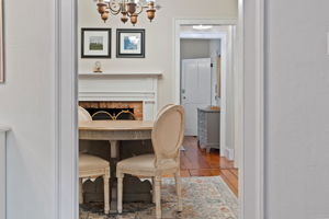 View to Dining Room from Kitchen