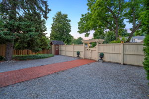 Back gate