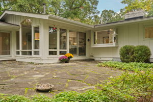 Bluestone patio