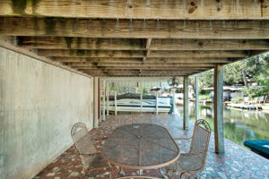 Lower Deck and Boat Slip