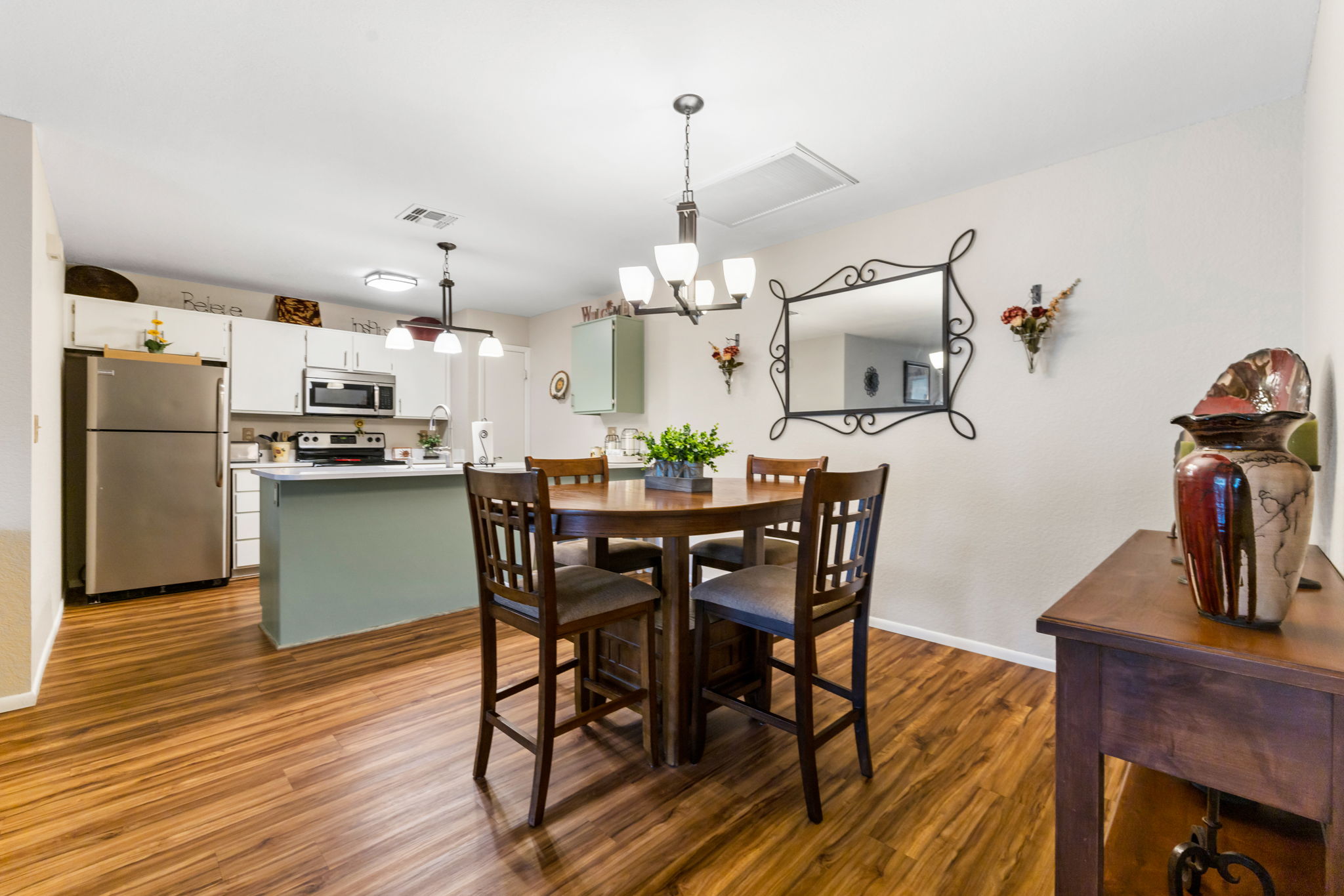 Dining Room and Kitchen