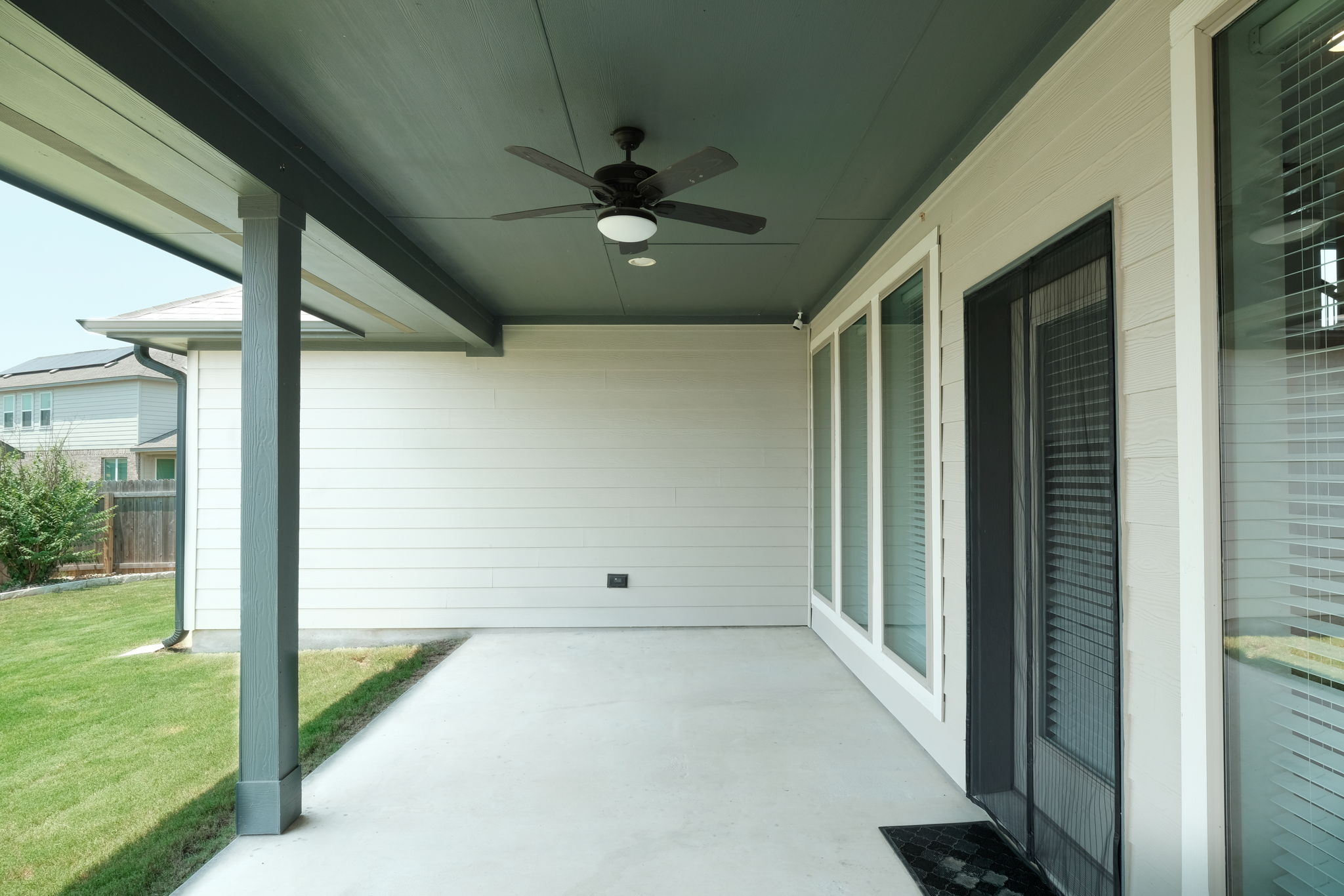 Covered Back Patio