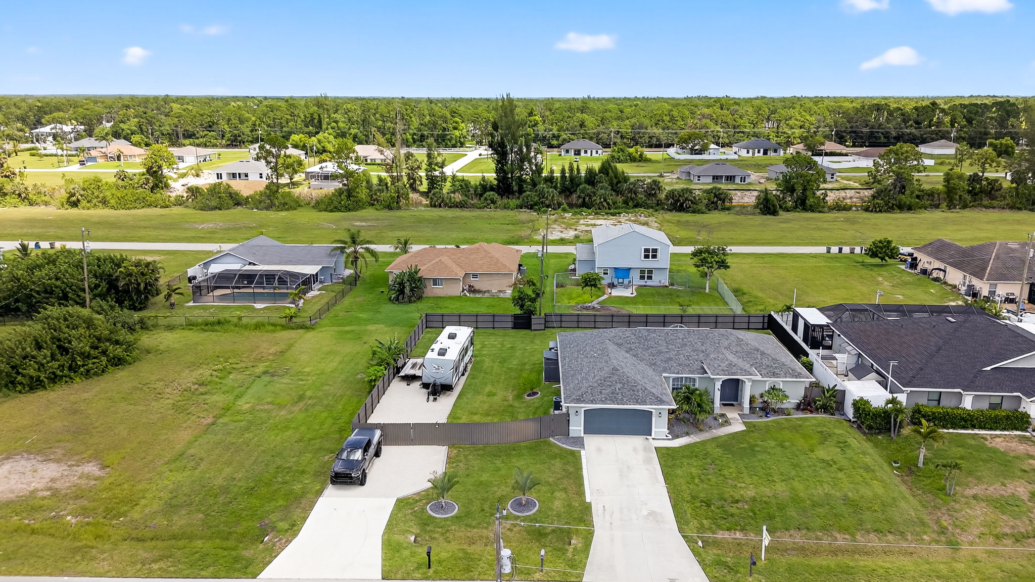 Aerial Front Exterior 3