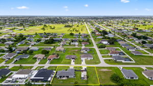 Aerial Rear Exterior - lot line