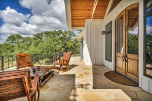 sidewalk from carport to front patio and entry