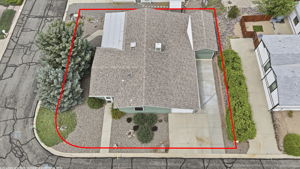 Birds Eye Lot Line