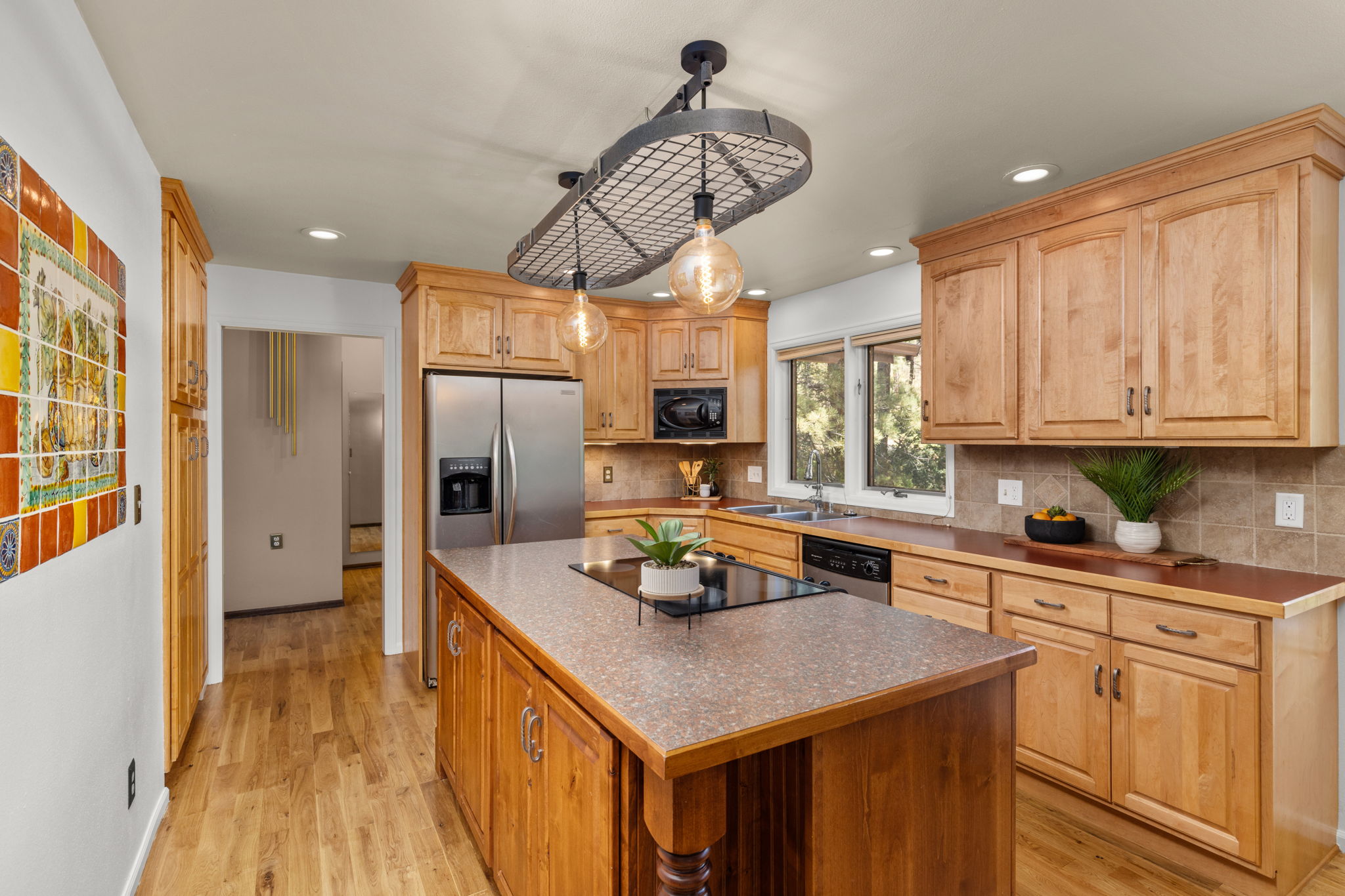 Lots of Cabinets and Pantry in Kitchen