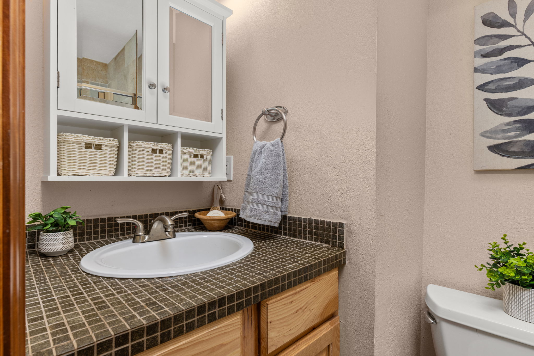 3/4 Ensuite Bath in Bedroom 2