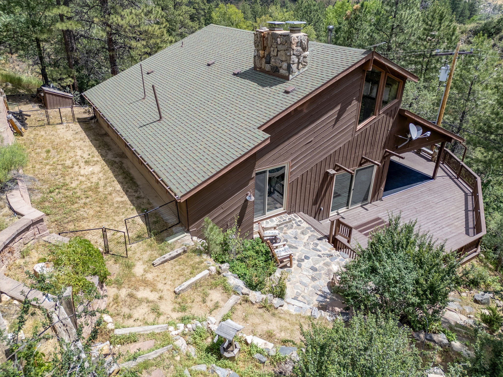 Fenced In Back Yard and Lots of Outdoor Living Space