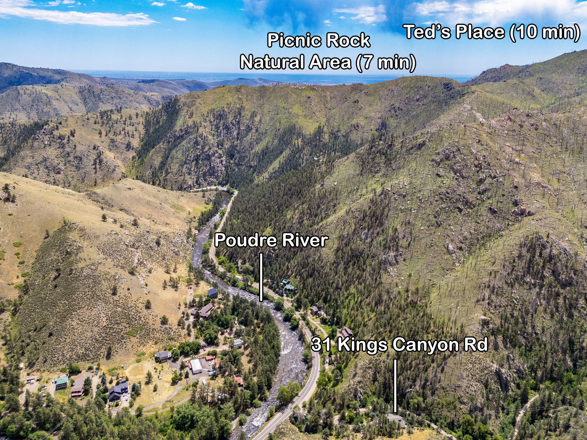 In the Mountains but only 20 Minutes to Old Town Ftc