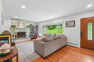 Living Room with Fireplace 31 Surrey Dr