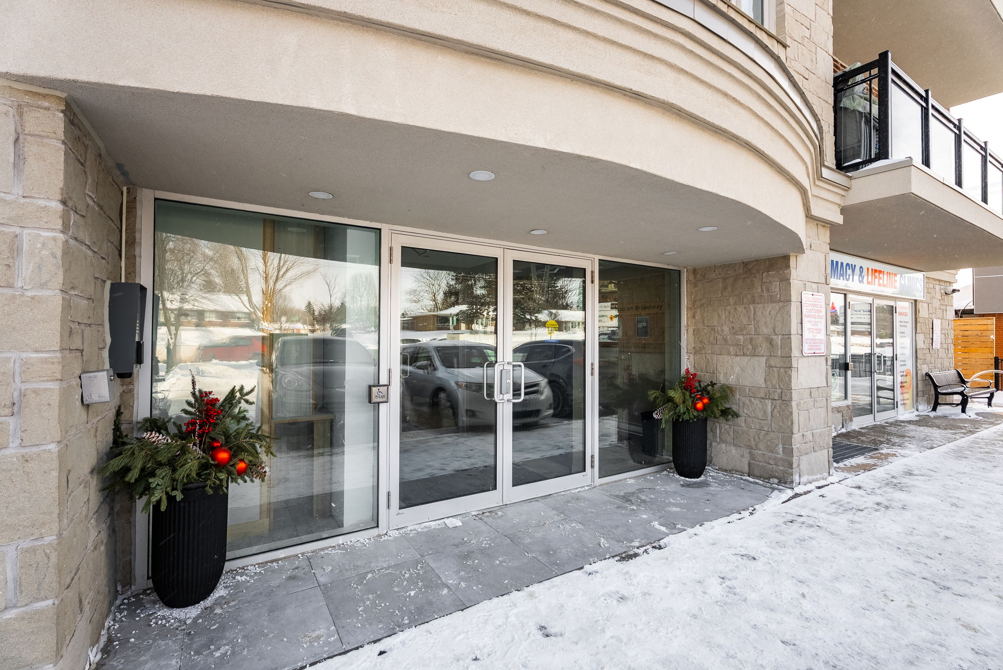 Building - Front Entrance