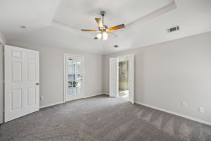 Don't miss the private French Door to the Patio!