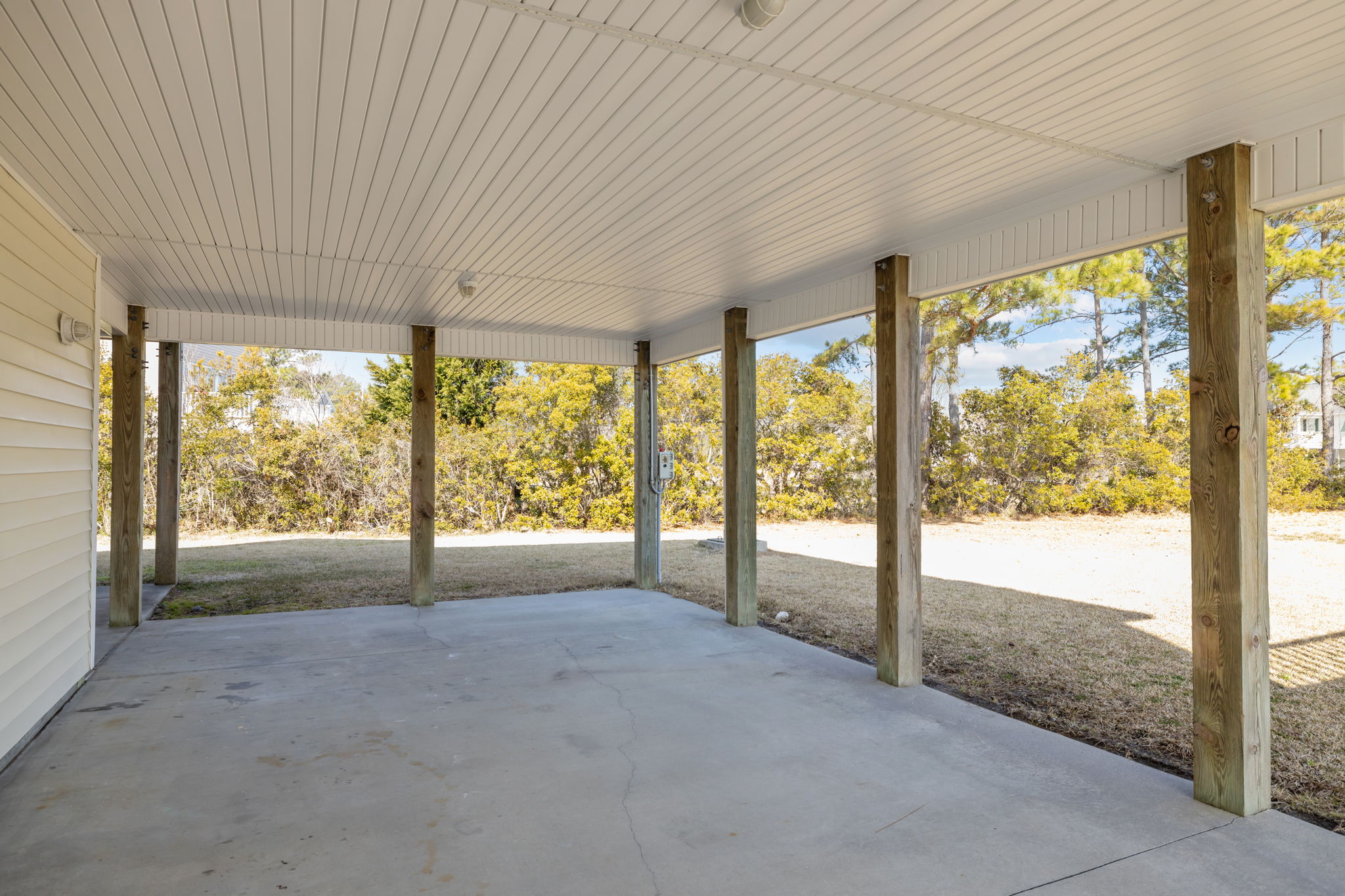 Under house parking