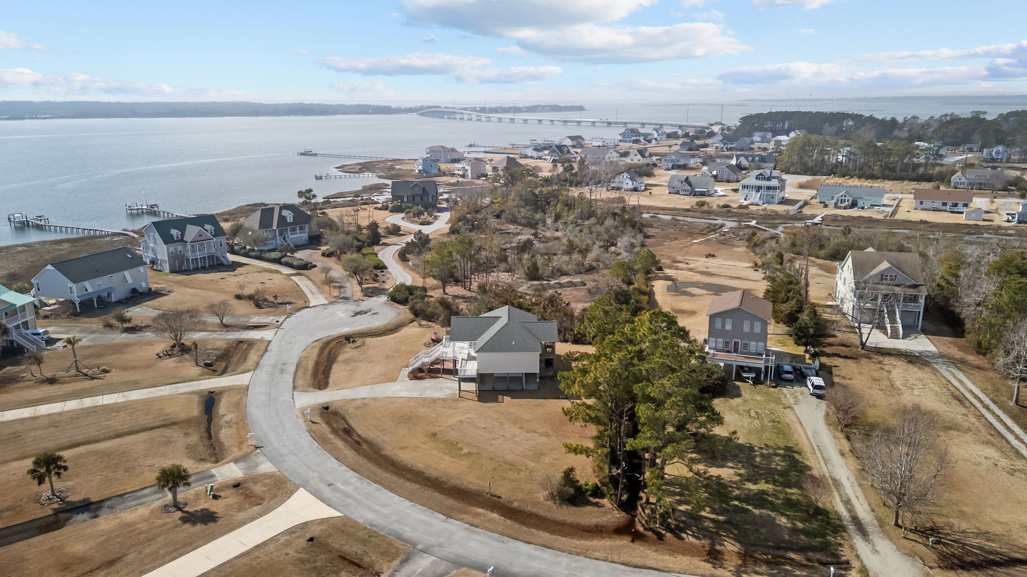 Looking toward Harkers Island