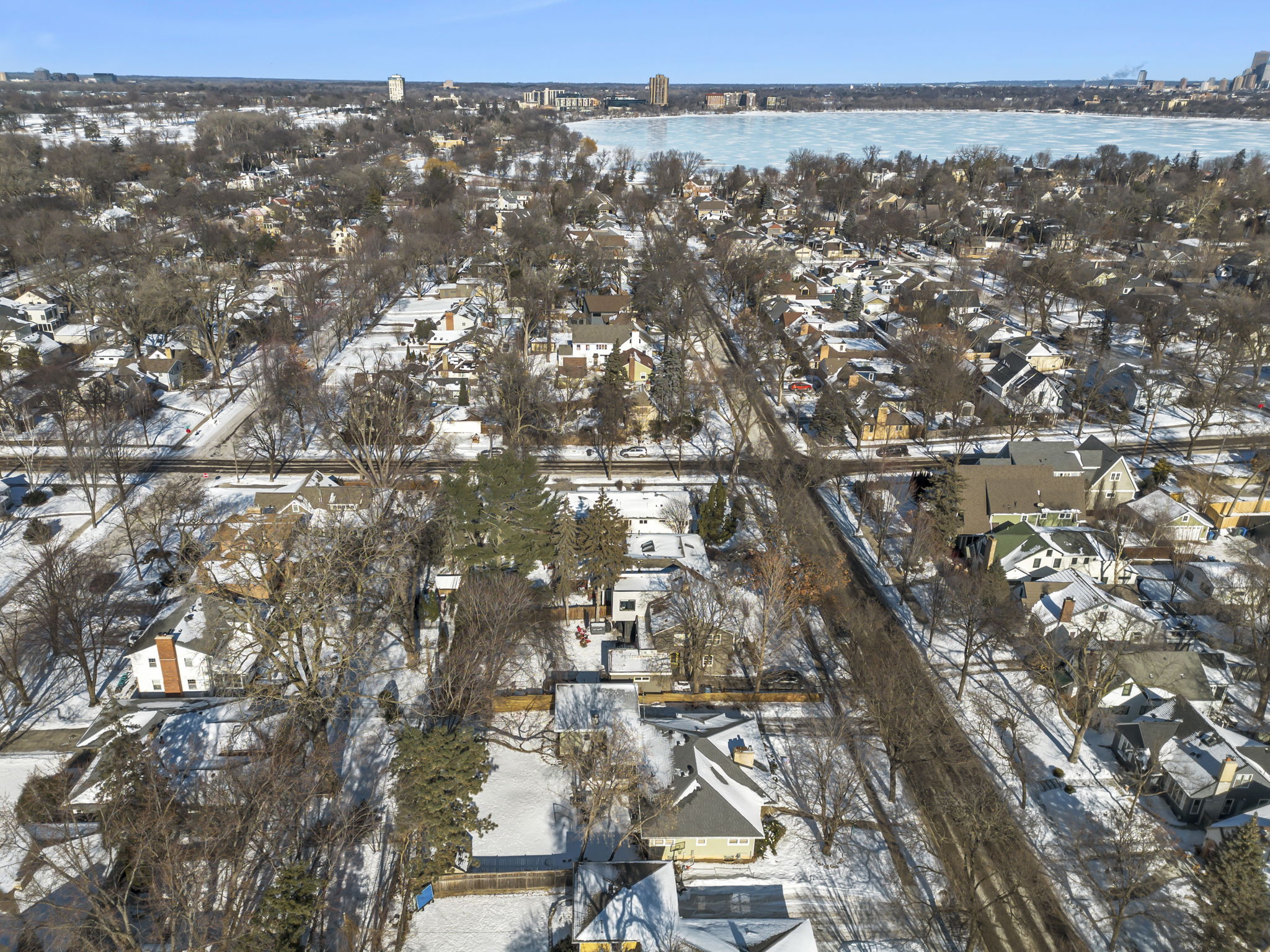 1.5 blocks to Bde Maka Ska