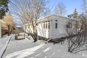 Solar panels on roof