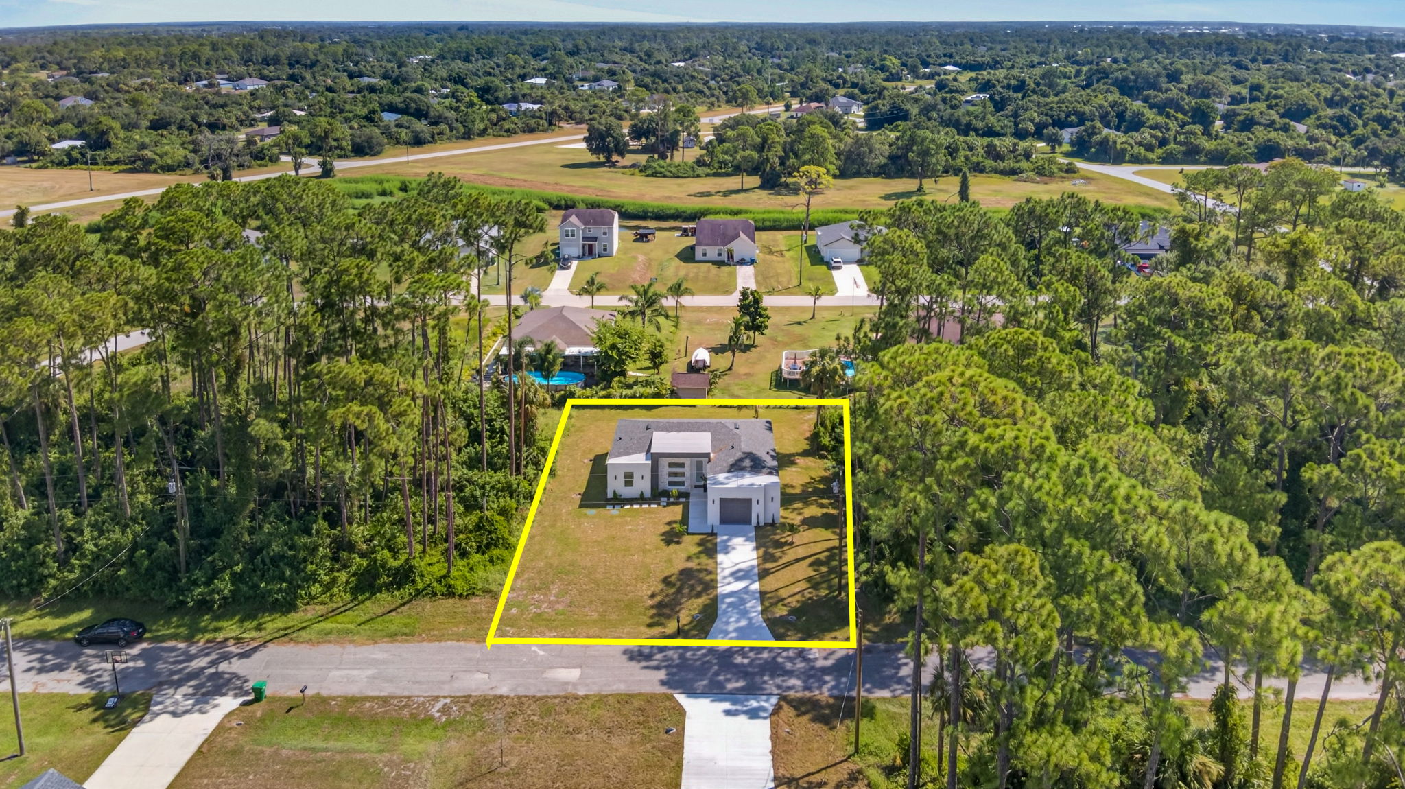Aerial 4 -Lot Lines