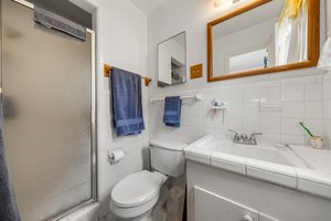 Primary bathroom.