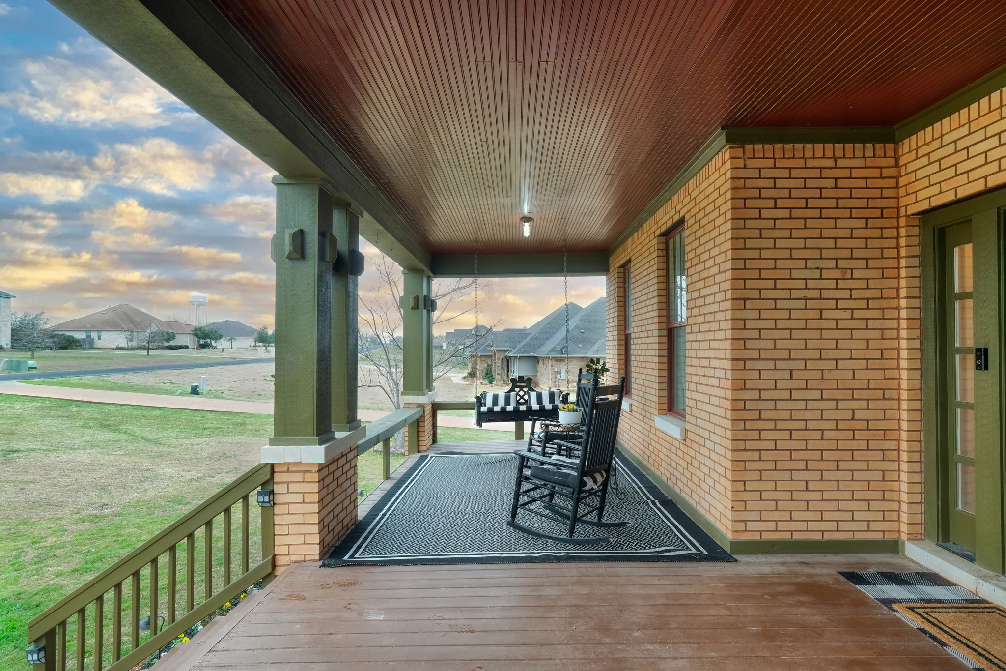 Covered Front Porch