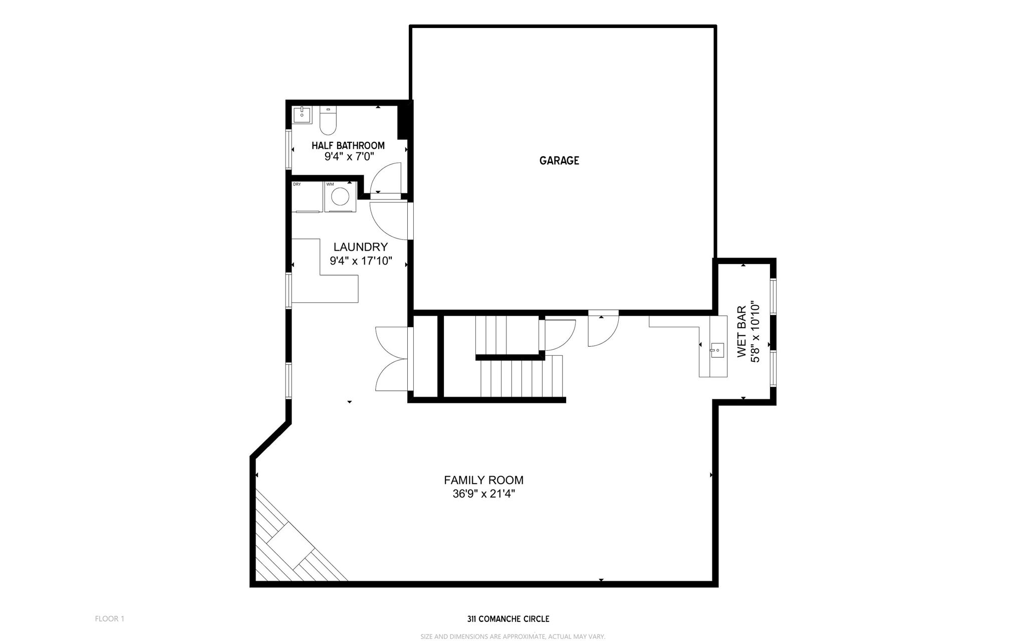 Lower Level Floorplan