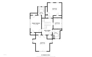 Upper Floor Floorplan