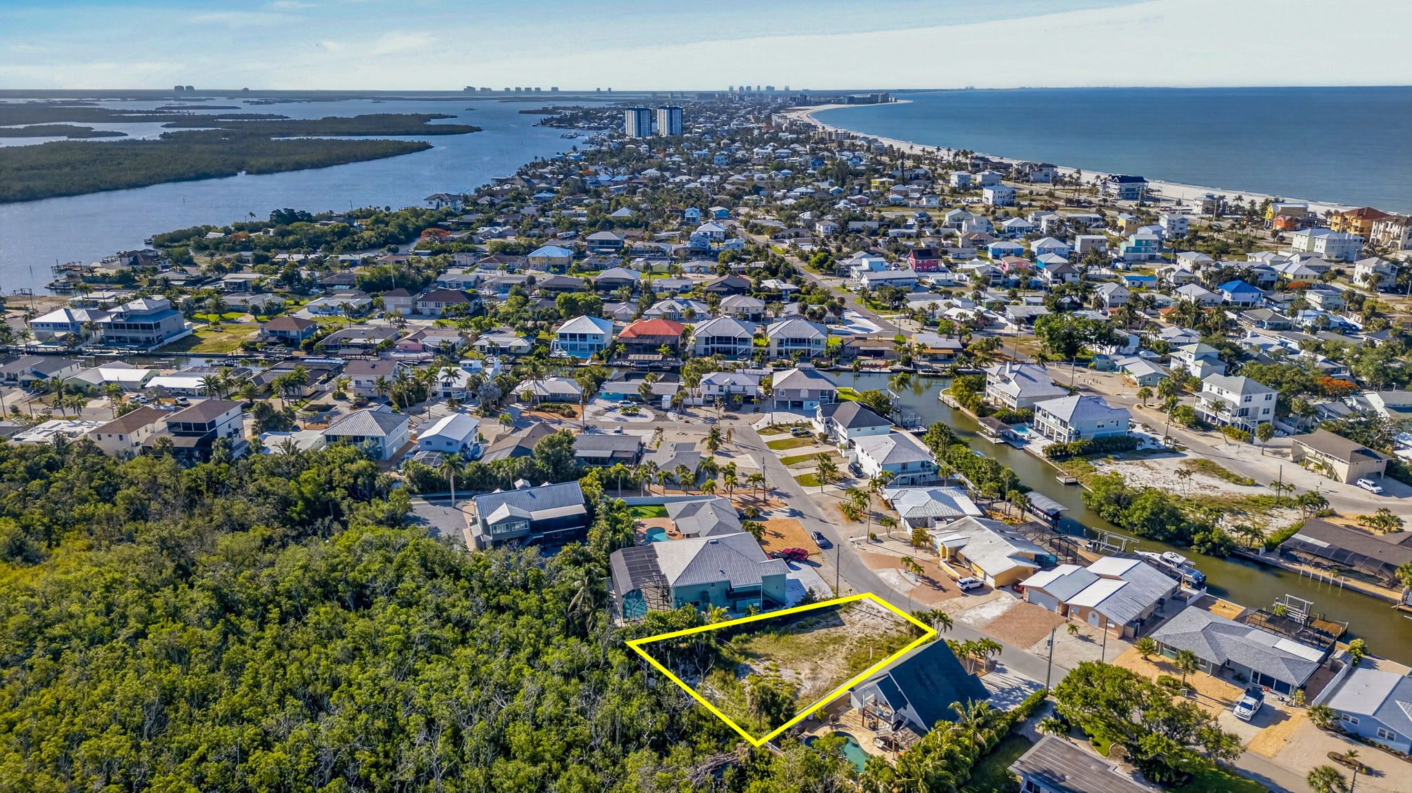 Aerial 8 -Lot Lines