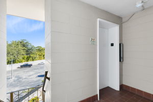 Staircase near Pool Area/Elevator Access