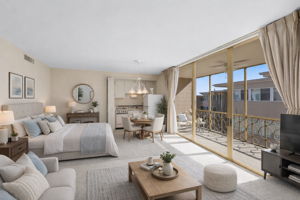 Virtually Staged Living Area